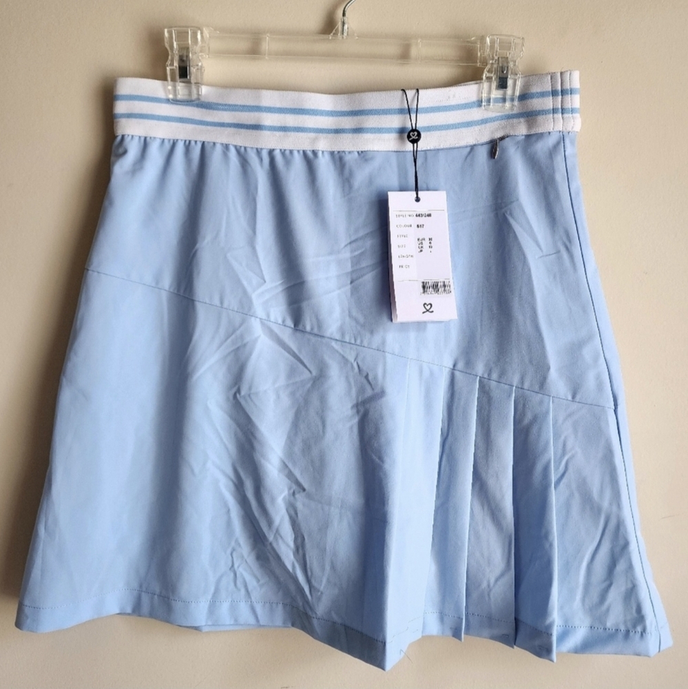 NWT - Daily Sports Golf Pleated Skorts in Light Blue